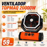 💥💥 Ventilador recargable TOPMAQ, ¡tu mejor elección! 💥💥 - Img 57212974