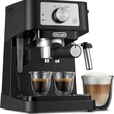 Cafetera Delonghi STILOSA / Máquina para Expresso, doble disparo 15BAR 1100W C/ depósito de agua 1.1L y brazo espumante. - Img 124481423
