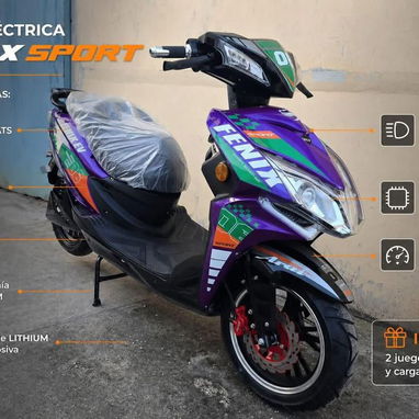 MOTO ELÉCTRICA FENIX SPORT 🛵 - Img 122516334