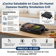 🥩🍳¡Parrilla Saludable Daewoo (Sin Humo)! 🥩🍳 - Img 56157568
