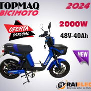 Moto bicimoto electrica TOPMAQ de 48V/40ah nueva - Img 45618967
