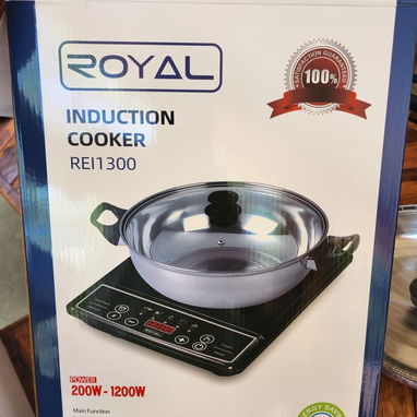 Cocina de Inducción Royal 1200w de 1 hornilla con cazuela * Precio 35 USD * - Img 111518929