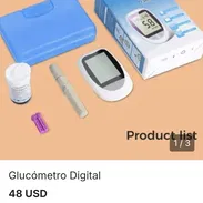 Medidor de glucosa con tiras y lancetas - Img 55529674
