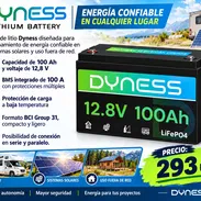 Batería de litio Dyness 12.8 V 100Ah - Img 57876959