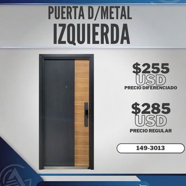 Puertas de Metal con Marco - 3/10