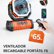 |* VENTILADOR RECARGABLE F6 - Img 57138824