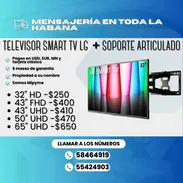 📺 TELEVISOR LG SMART TV + SOPORTE ARTICULADO (32", 43", 50", 65")) - Img 54540276