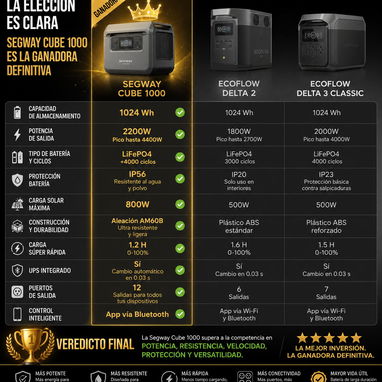 Mejor precio del mercado...Segway Cube 1000 - 2/2