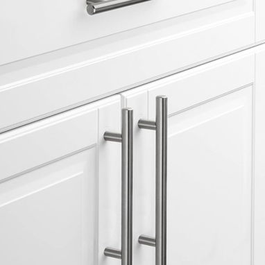 Tiradores para muebles, topes de puertas y soporte para enganchar, buena calidad Acero Niquel. NUEVOS! - Img 123334387