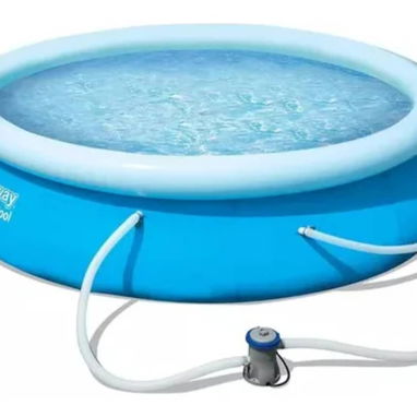 ‼️REBAJA Piscina GRANDE Bestway inflable 3.66x76 - Img 117352009