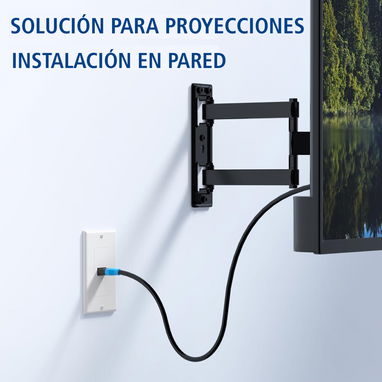 Placas de Pared HDMI Cable Matters 103001 - 4K 60Hz (Pack x2) - Img 126199627