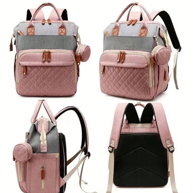 🎒 Mochila Pañalera 2 en 1 – Cuna + Cambiador – 45 USD ¡Mejores precios y calidad conmigo! - 5/5