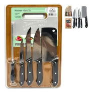 Set de cuchillos 🔪 Con tabla - Img 57112401