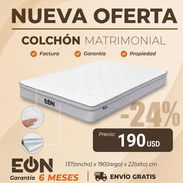 Colchón matrimonial marca Eón - Img 56835535