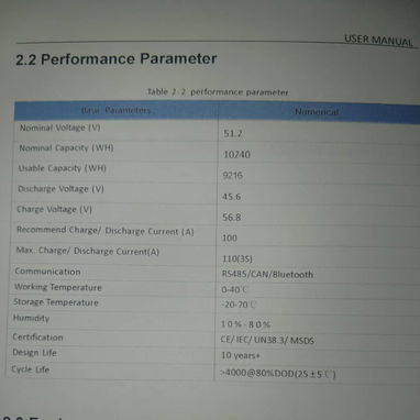 Batería de 10kw para inversores 51.2v  Transporte incluido 🚛 - 2/2