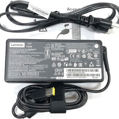 Lenovo ADL135NLC3A 135w usb amarillo 20v DC 3p Adaptador de CA Pwr Spare Prod Ssl Garantía 53274327 - 7/9