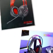 Cascos audífonos Red Dragon Scream H231 gaming RGB./ Tarjeta de audio CREATIVE X-Fi Surround 5.1 Pro. - Img 49401502