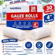 Caja de 30 rollos de gasa - Img 57545799