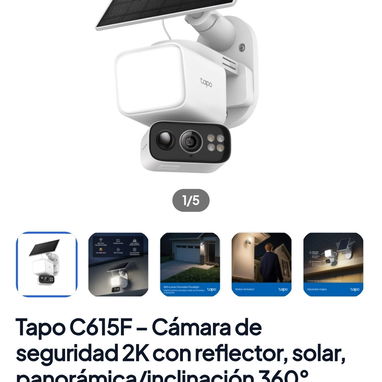 Cámaras de Seguridad con paneles solares - 2/8