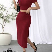🛍️ Conjunto Shein ( Negro y Rojo ) ⭐ - Img 51521563