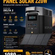☀️🔋 COMBO ECOFLOW DELTA 2 + PANEL SOLAR 220W 🔋☀️ - Img 55210420