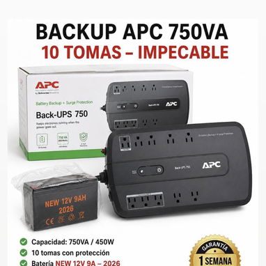 LOS MEJORES BACKUP DE LA RED MARCA APC LEA LA FOTO - 3/3