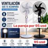 Ventilador recargable - Img 57390328