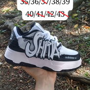 Adidas New Shita blanco y negro - Img 55984181