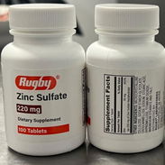Sulfato de zinc 100 tabletas 17 USD - Img 58292817