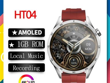 HT04 smartwatch Nuevo carga inalámbrica 1 ROM almacenamiento interno - Img main-image-45650534