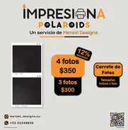 IMPRESIÓN DE FOTOS ESTILO POLAROIDS - Img 50014825