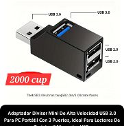 Mini Hub multiplicador de puertos usb de alta velocidad 3.0 - Img 45534014