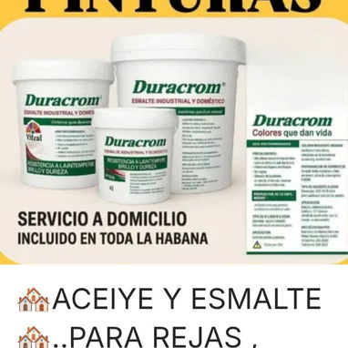 Pinturas de varios tipos original selladas - 7/10