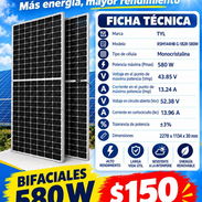 Panel solar bifacial 580W - Img 58400195