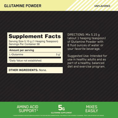 GLUTAMINA OPTIMUM NUTRITION - Img 123165197