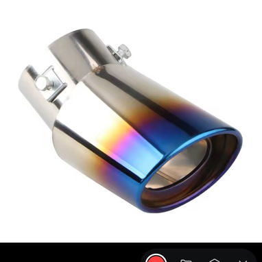 Colas embellecedores  de tubo de escape facil intalación lo hace usted mismo. Solo dos tornillos no hay q soldar - Img 101885162