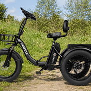 `🛵 𝐁𝐈𝐂𝐈𝐂𝐋𝐄𝐓𝐀 ELÉCTRICA DE TRES RUEGAS ESKUTE T300 PLUS 🛵` ⚙️ ESPECIFICACIONES • 48 Volt • 13 Ampere • - Img 58013825