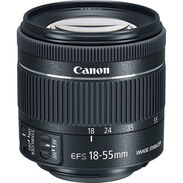 Se vende lente Canon EF-S 18-55mm f/4-5.6 IS STM. 100% NUEVO - Img 45375677