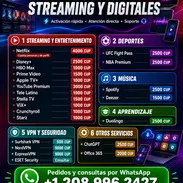 🔥 SERVICIOS DE STREAMING, DEPORTES, VPN Y ENTRETENIMIENTO DIGITAL 🔥 - Img 57093360
