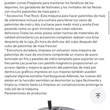 Máquina de Palomitas de maíz de Gas. No necesita electricidad - Img 126173873