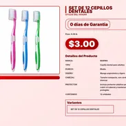 SET DE 12 CEPILLOS DENTALES . - Img 57567168
