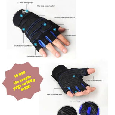 Guantillas para el gym (guantes) - 2/2