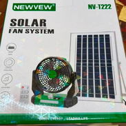 Ventilador Recargable con Panel - Img 57887911