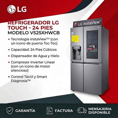 Maquina de hacer hielo , frío de 24 pies toc toc marca LG y frío de 14 pies marca LG - 2/5