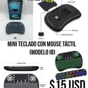 Mini teclado Con Mouse Táctil - Img 57026641