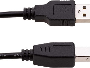 BeMatik - Cable USB 2.0 (Am/BM) 1.8m  para impresoras  53828661 - Img 65364480