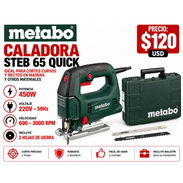 Sierra caladora profesional marca Metabo 220v 450w - Img 57943606
