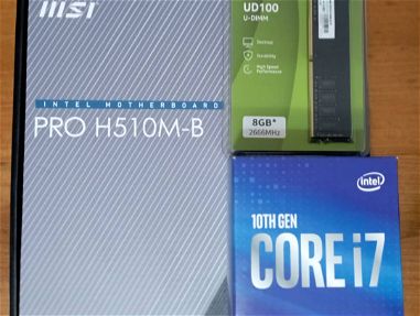 PC Completa KIT DE ASUS PRIME+CELERON 5905+8GB RAM DDR4 2666MHZ: lo - Img 65411261
