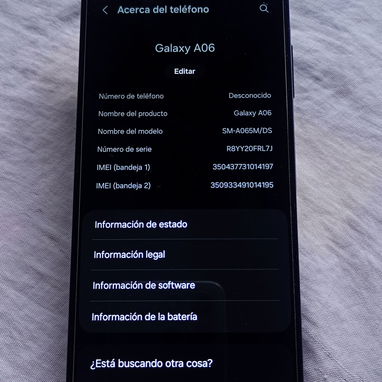 Samsung Galaxy A06  (CON LÍNEA INCLUIDA) - 4/6