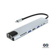 Adaptador Multifuncional USB C - HDTV 8 puertos - Img 56682732